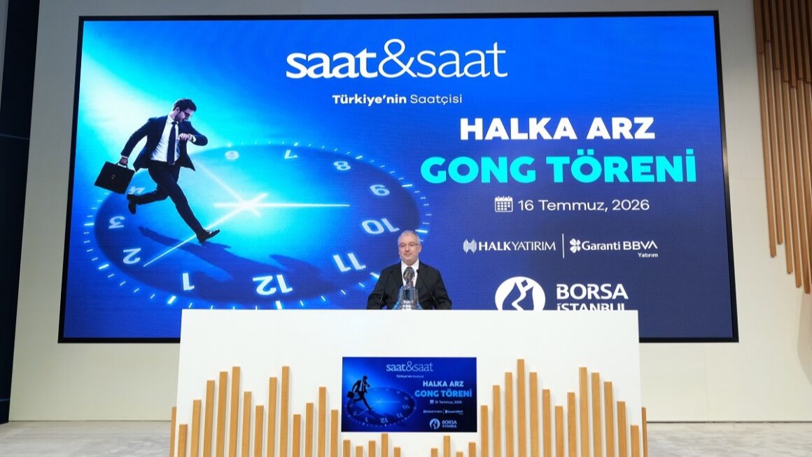 Saat ve Saat halka arz gong töreni
