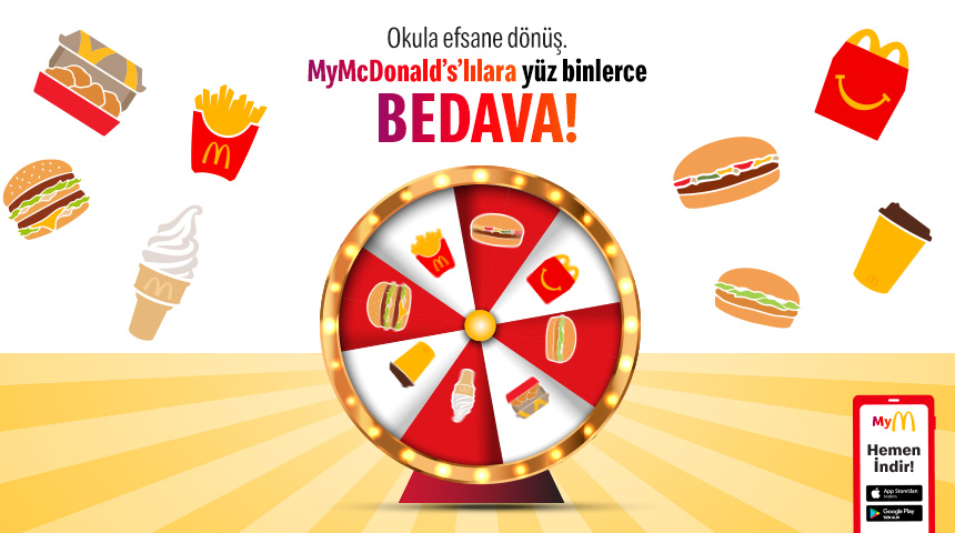 McDonald’s Çarkıfelek kampanyası
