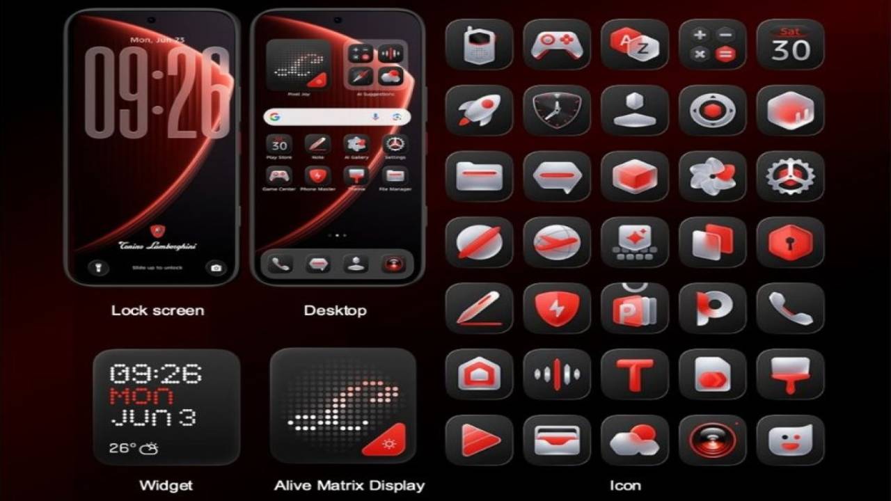 TECNO POVA 8 Pro Tonino Lamborghini Limited Edition 3