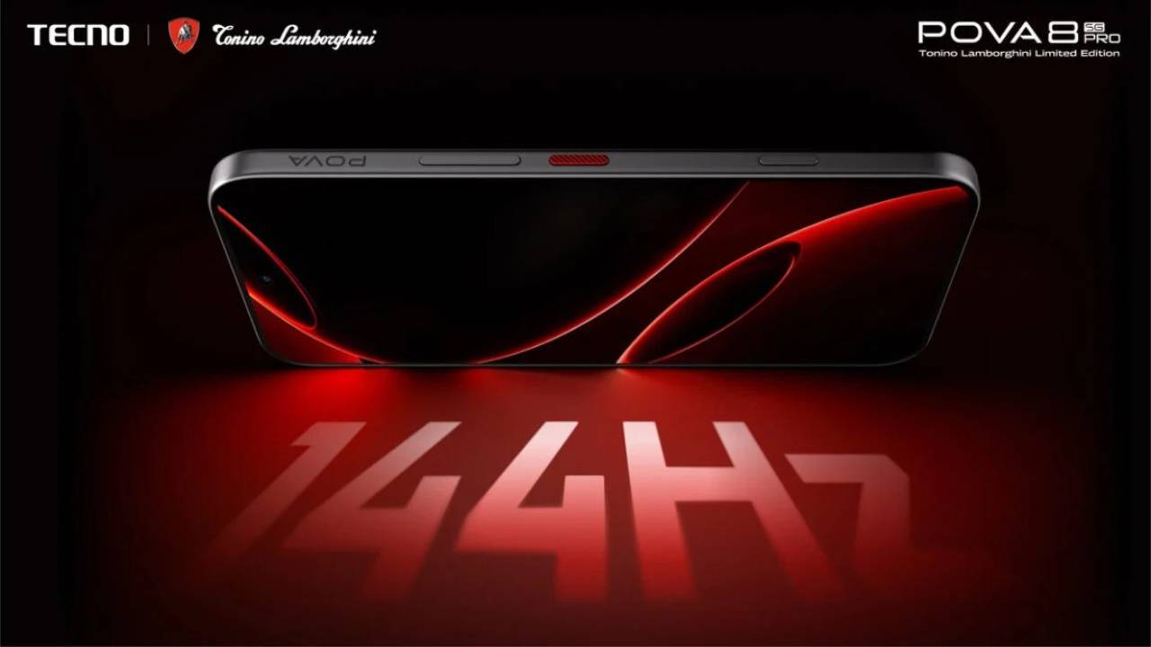 TECNO POVA 8 Pro Tonino Lamborghini Limited Edition 4