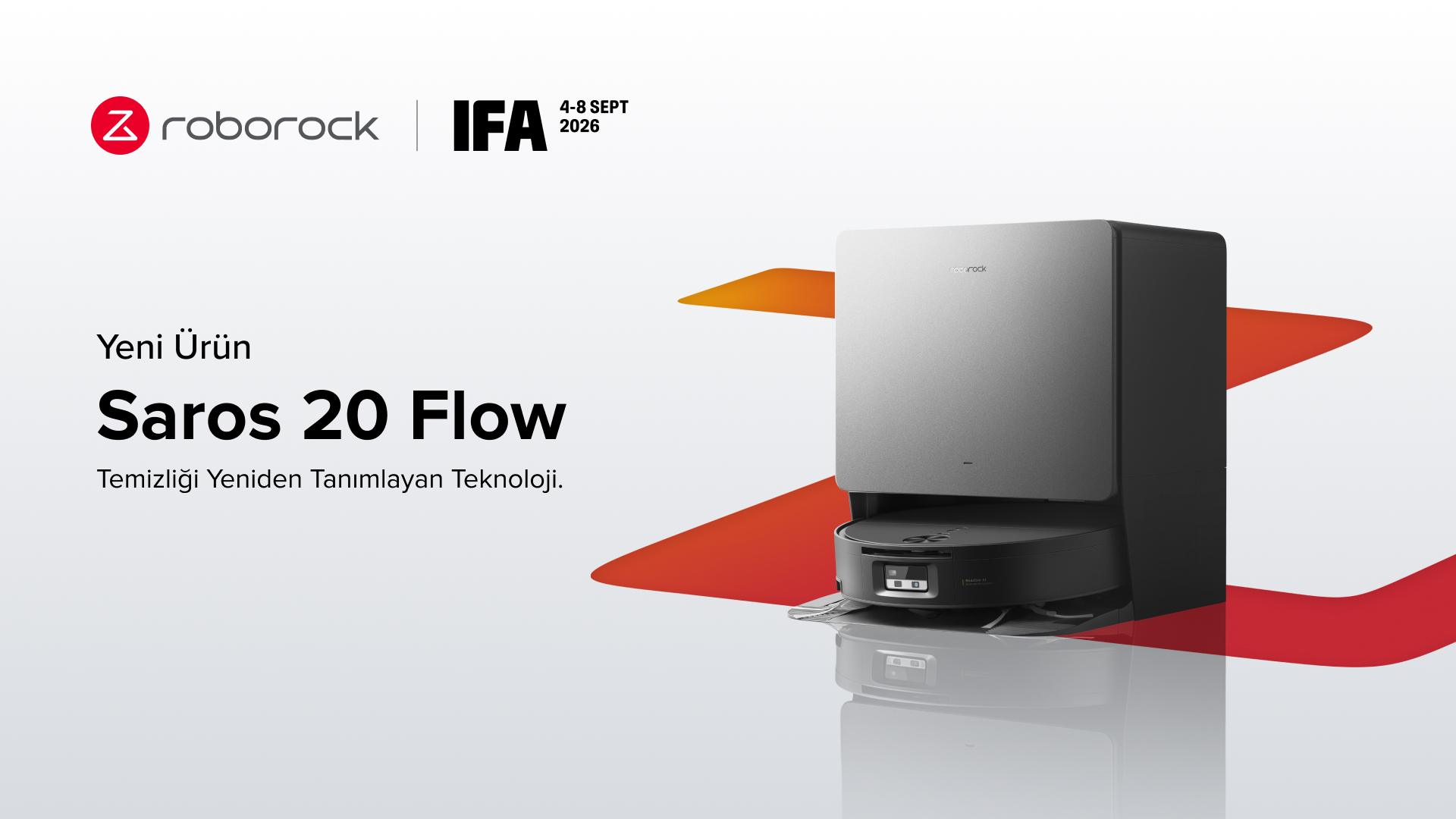 Roborock, IFA 2026'da Saros 20 ve F25 Ultra Steam Gen 2'yi Tanıttı