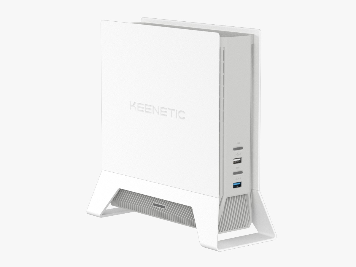 Keenetic Titan SE modem yönlendiricinin arka bağlantı noktaları