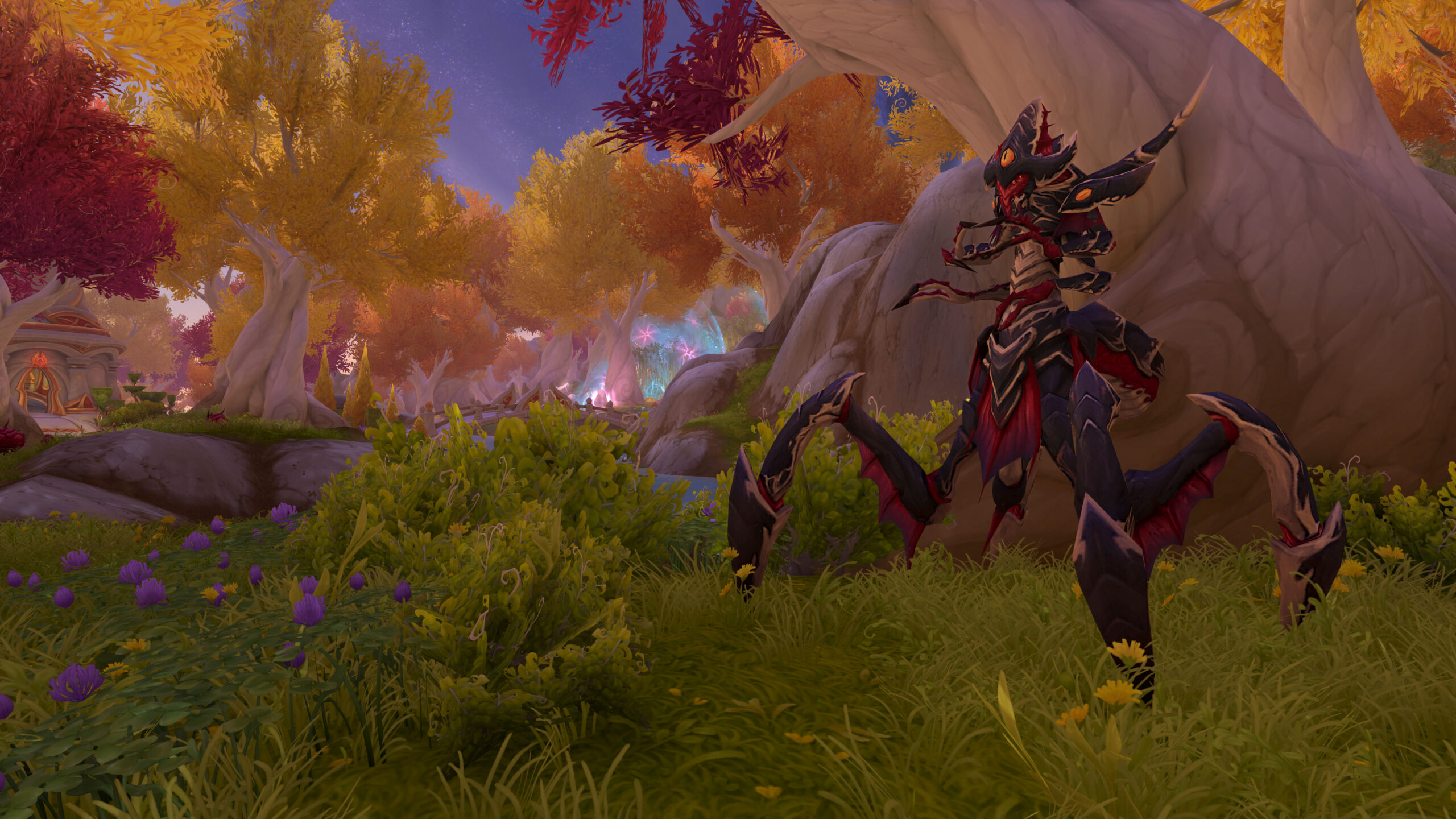 World of Warcraft Midnight Aqir istilası bölgesi