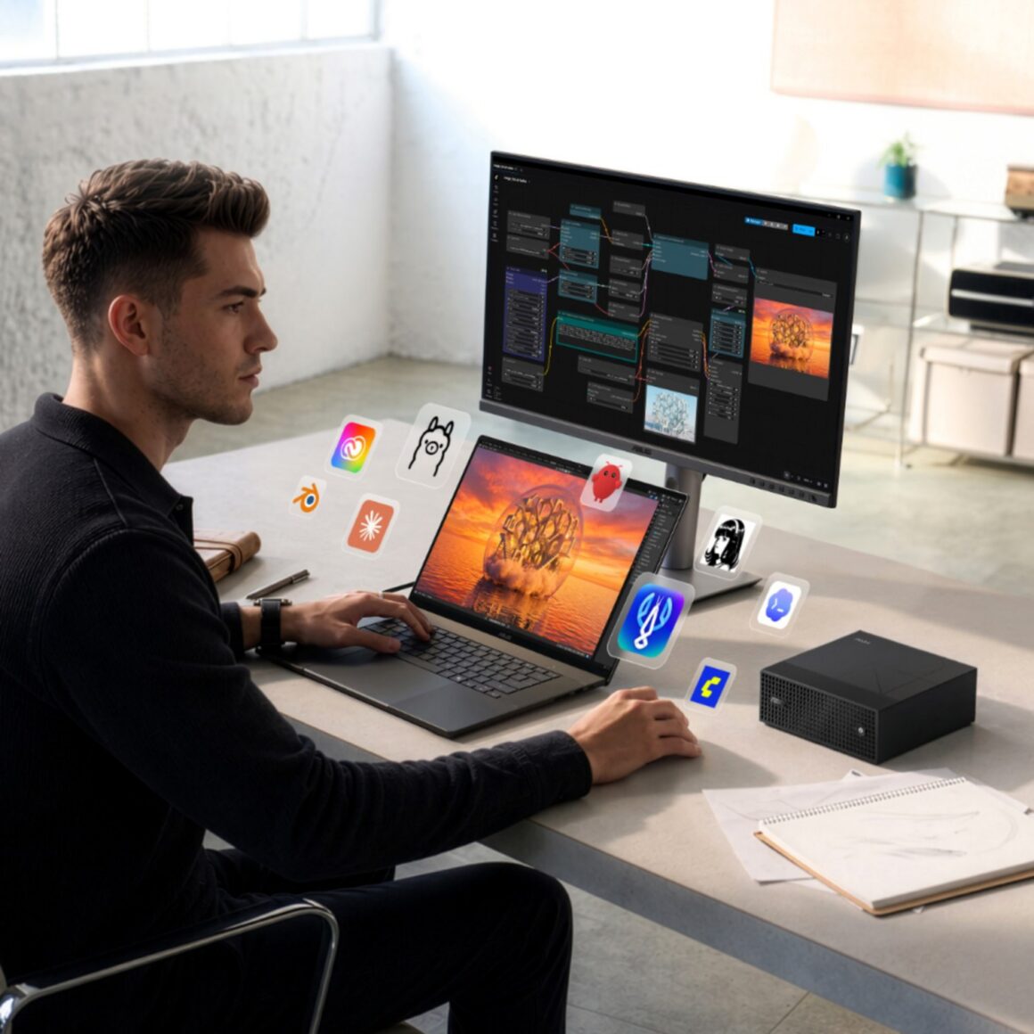 ASUS ProArt P16 ile yaratıcı iş akışı