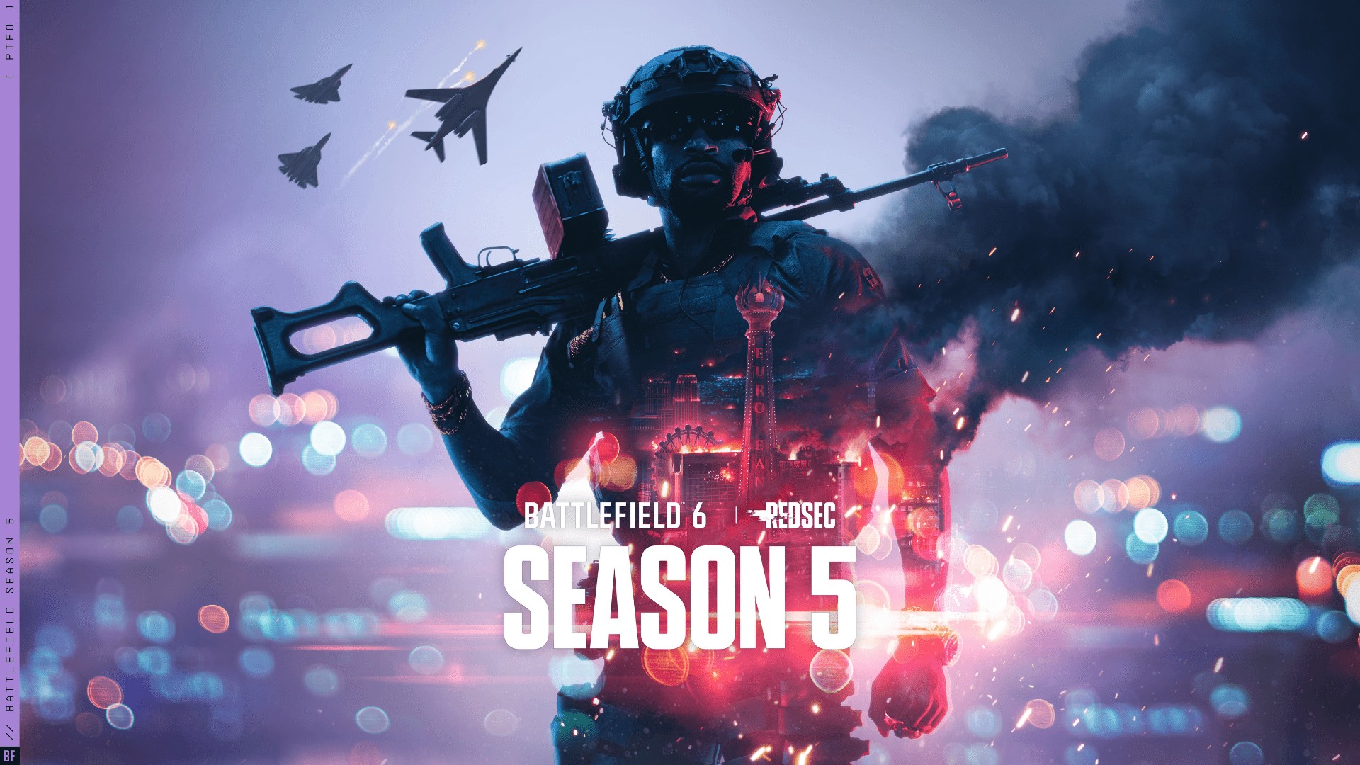 Battlefield 6 ve REDSEC 5. Sezon ana görseli