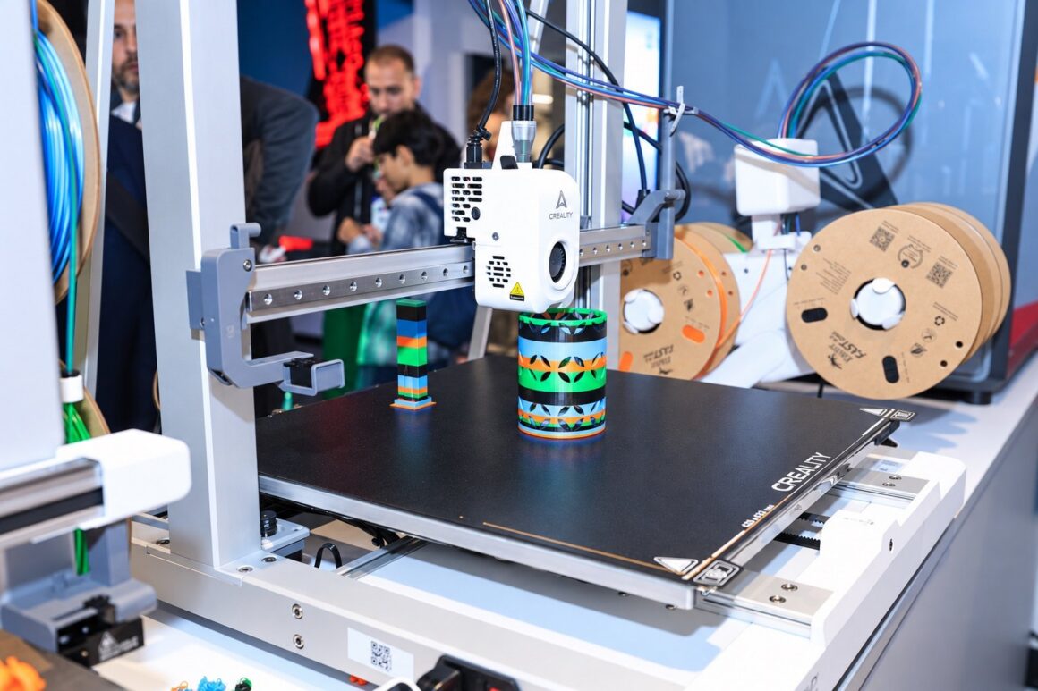 Creality 3D yazıcıda çok renkli baskı