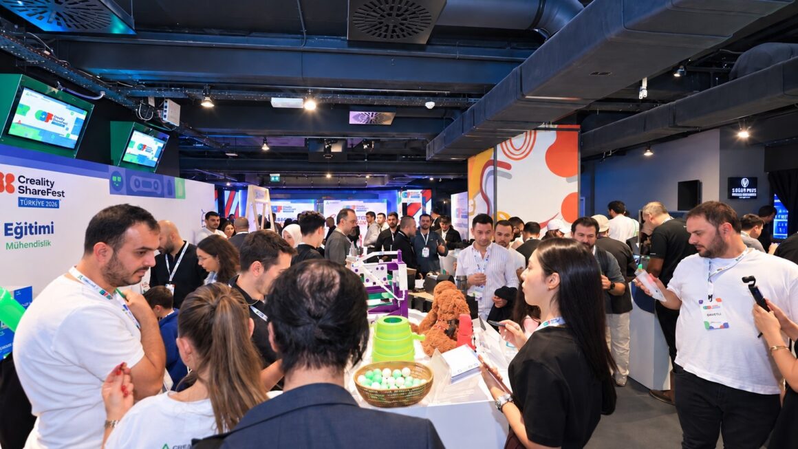 Creality ShareFest Türkiye 2026 etkinlik alanı