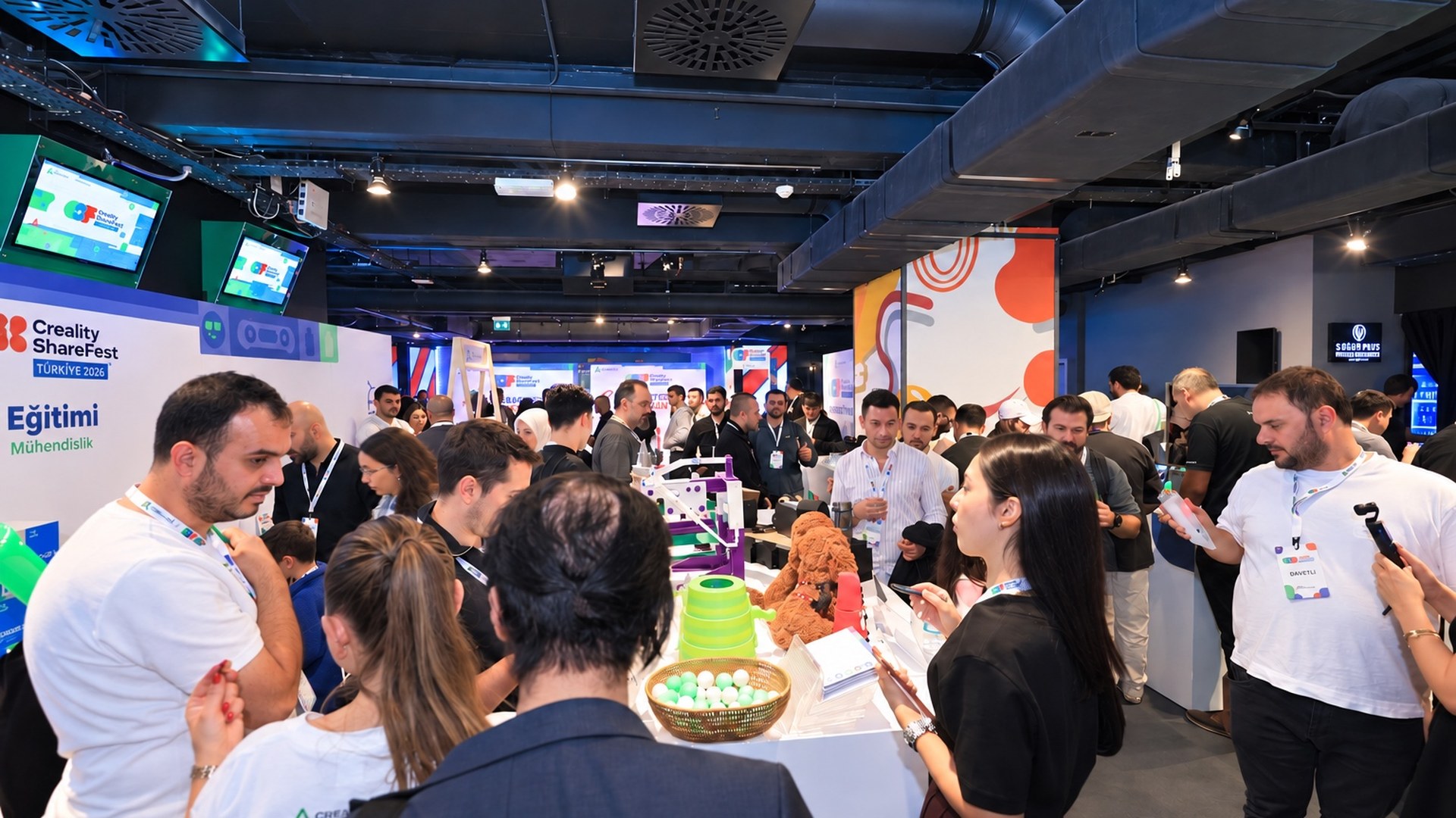 Creality ShareFest Türkiye 2026 etkinlik alanı